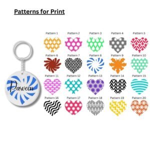 Personalized love keychains with names