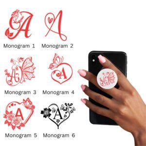 Butterfly pop socket