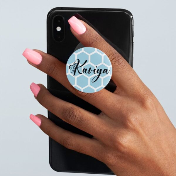 Aesthetic name printed Pop socket - Image 2