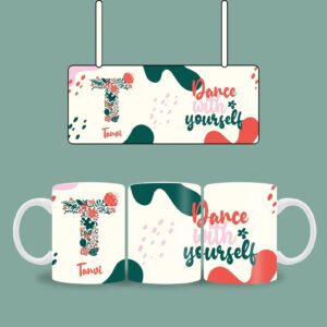 Beige custom boho mug - Image 2