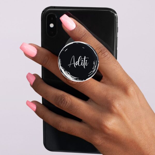 Brush stroke with name Pop socket - Image 2