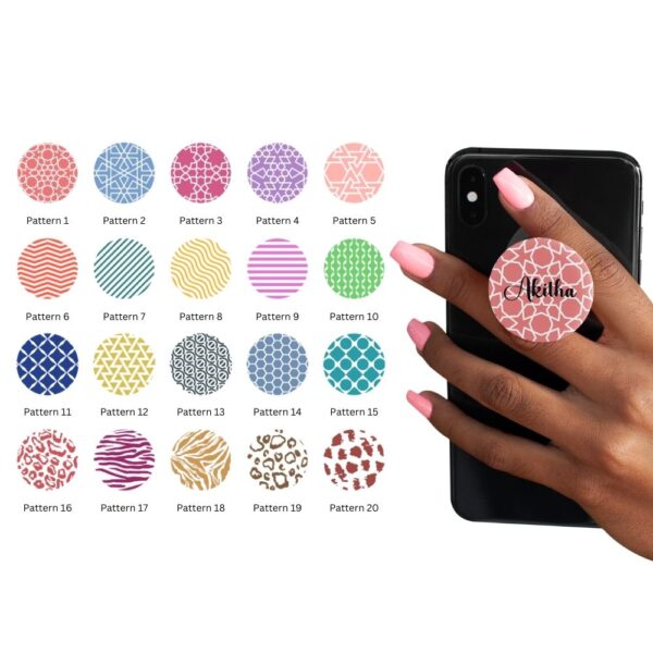 Name pop socket
