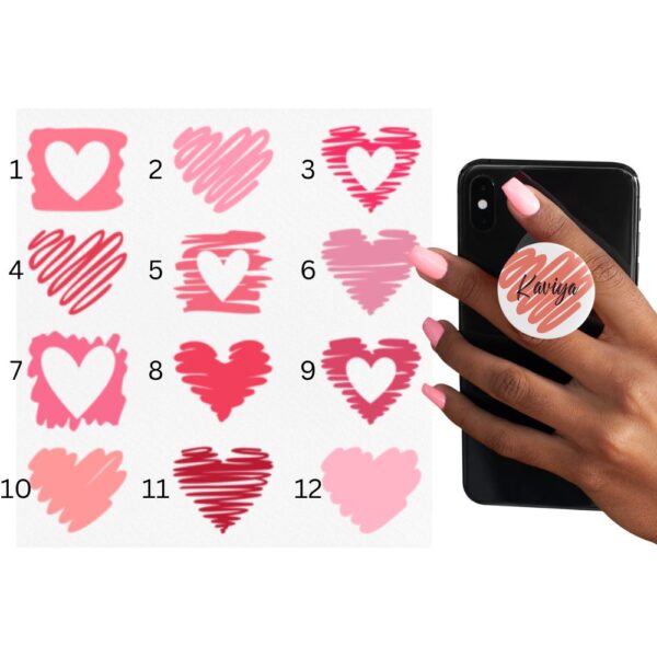 Heart Pop socket