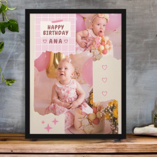 Sweet Celebration – Personalized Framed Poster