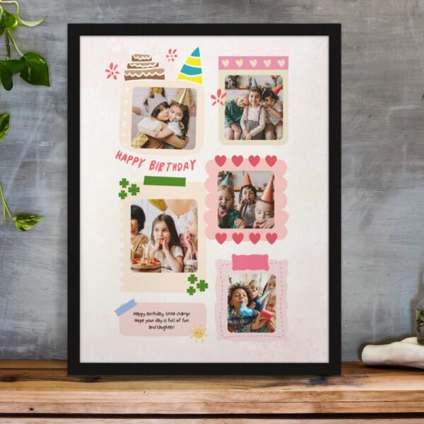 Hello, Baby! – Personalized Framed Poster