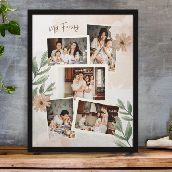 Rooted in Love Personalized Family photo frame