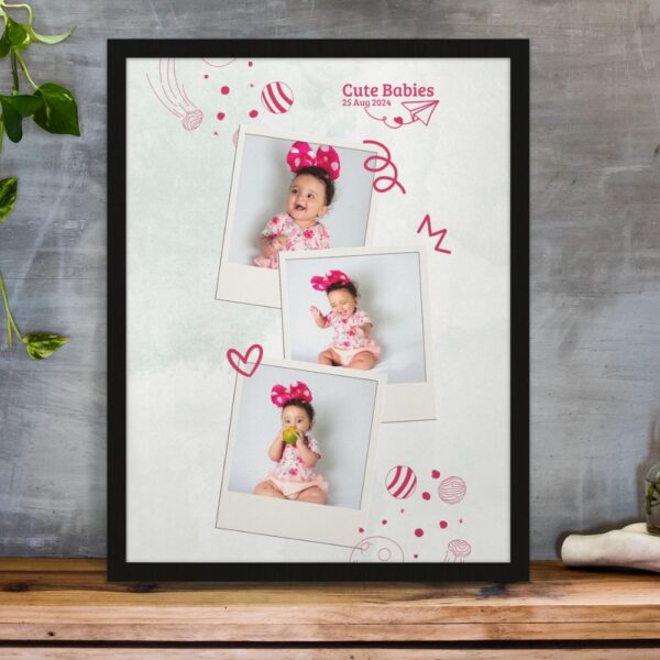 Little Doodles of Joy Personalized framed poster