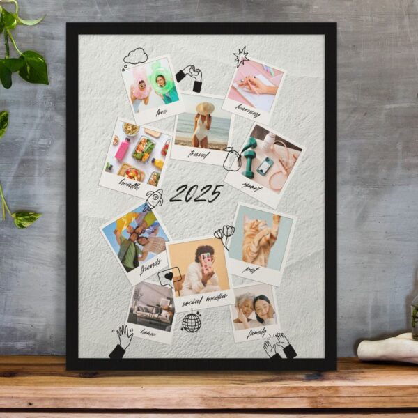 Photo Collage – Personalized Framed Poster