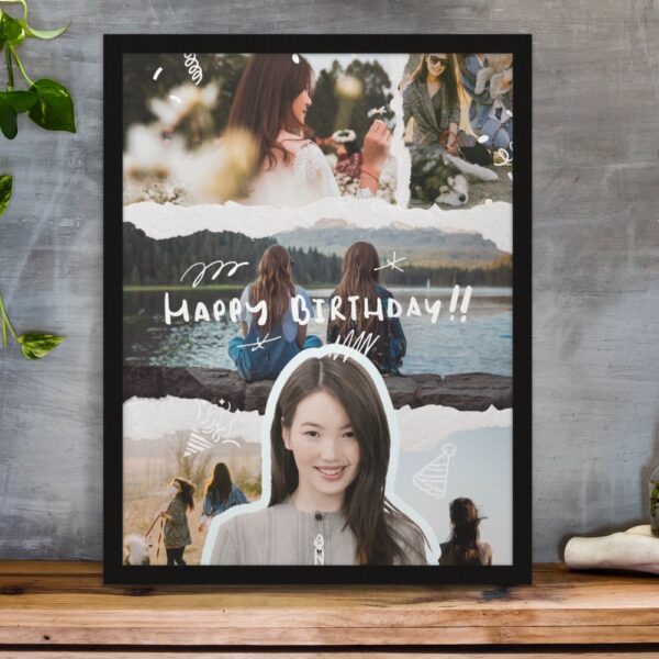 Nature & Travel Inspired Birthday – Personalized Birthday Poster