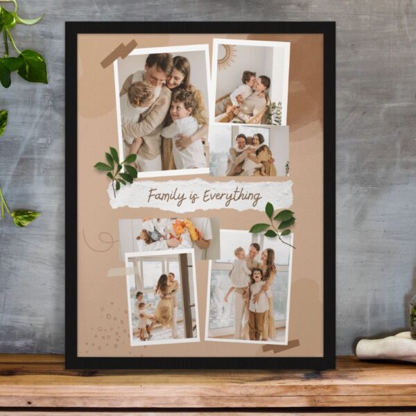 Family is Everything Personalized Family photo frame