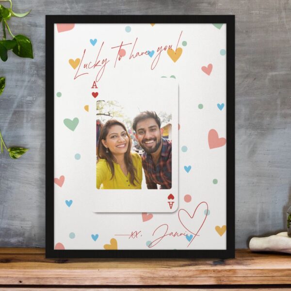 Heartful Moments – Personalized Framed Poster