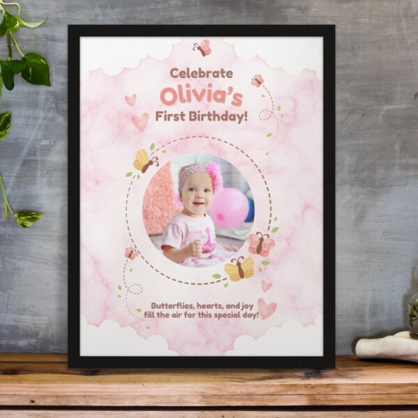 Birthday Fun – Personalized Framed Poster